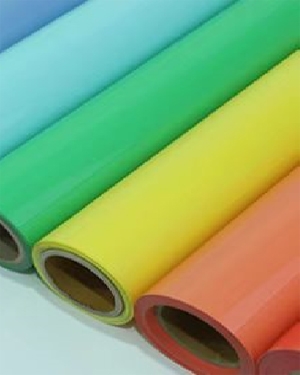Silicone lettering film